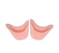 AMONIDA Dance Shoes Pads Silicone Breathable Toe Protector for Ballet Dancing, Reduce Toe Pain, 1 Pair (Skin Tone is Breathable and Porous)