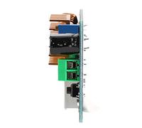 AMONIDA DC-DC Digital Boost Module High Power Step Up Converter Board 4-35V to 5-45V, Adjustable Voltage for Power Boosting Applications, Durable PCB Material, Size 72 X 48 X 18mm