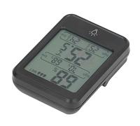 AMONIDA Digital Thermometer Hygrometer High Accuracy Indoor Outdoor Temperature and Humidity Meter for Home Office Nursery ABS Material 1 Unit