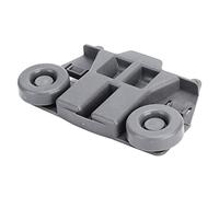 AMONIDA Dishwasher Wheels Replacement ABS Durable Parts 4 Pcs for Kitchen Appliances Easy Installation