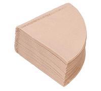 AMONIDA Disposable Coffee Filter Paper, Natural Wood Pulp, 100Pcs, Keeps Coffee Pure for Home or Office Use