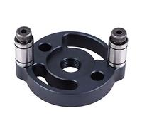 AMONIDA Dowel Jig Hole Locator Tool, Durable Aluminum Alloy Woodworking Device for Precision Drilling, 6mm 8mm 10mm Bushings, Suitable for Projects