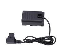 AMONIDA Dummy Battery Replacement with D Tap Cable, Enhanced Endurance for HXR NX800 PXW Z200, Easy Installation, ABS Material, 1 Unit
