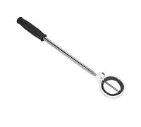 AMONIDA Durable Golf Ball Grabber with Lightweight Design and 8 Sections for Effortless Retrieval on the Course (Black)