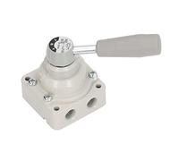 AMONIDA Durable Manual Control Valve 3 Position 4 Way for Bidirectional Fluid Dynamics in Industrial Applications