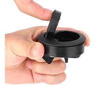 AMONIDA Durable Plastic Round Boat Flush Pull Latch Lightweight and for Deck Hatches and Console Doors 1 Piece