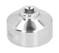 AMONIDA Durable Stainless Steel 36mm Oil Filter Wrench Socket, 6-Point Tool for Universal Cars, High Strength Maintenance Accessory, 1