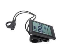 AMONIDA Electric Bike Display Meter, LCD Backlit PC Bike Computer, Durable Speedometer with Backlit Display, Ideal for M620 Mid Drive Motors