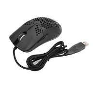 AMONIDA Ergonomic Wired Mouse 6-Button Macro Programming RGB Lighting PC Accessory for /8/Vista 32-bit, 137x60x38mm