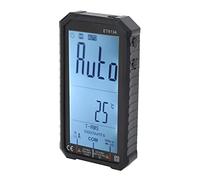 AMONIDA ET8134 Automatic Multi-Function Multimeter with LCD Display for Electricians Compact Tool 10A 600V