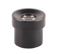AMONIDA Eyepiece Lens WF25X Wide Field High Clarity Microscope Lens for Scientific Use 23mm Optical Glass 1 Unit