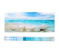 AMONIDA Fish Tank Decorative Sticker Colorful Landscape for Aquarium 91x50cm Non- PVC (61 * 30cm)