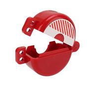 AMONIDA Gate Valve Lockout Device, Valve Lockout Tagout Safety Lock, Safety Lock for Storage Tanks, Oxygen Cylinders & Water Pipes with 28mm Hole Diameter, Up to 80mm, Ideal for Industrial