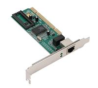 AMONIDA Gigabit Network Card Self-Adapting PCI Ethernet Adapter for and Systems, Durable Printed Circuit Board, 1 X RJ45 Port (Gigabit 8169 chip)