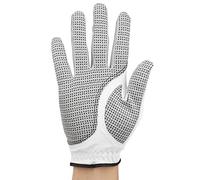 AMONIDA Glove Men, Right Hand Premium Leather Glove, Anti Slip Granules with Elastic Polyurethane Fiber & Hook Loop Design, Ideal for Stable Swing & Comfortable Grip (26)