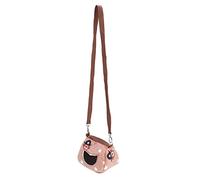 AMONIDA Hamster Carrier for Small Pets, Comfortable Coffee Flannelette Outgoing Bag for Travel, Portable Design, Suitable for Guinea Pigs, Squirrels, Chinchillas (Small 26x5cm)