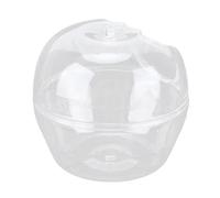 AMONIDA Hamster Sand Bathtub Mini Transparent Shaped Toilet Dual Use for Hamsters, Odorless Plastic Material, Easy to Observe, Large Internal Space (L)