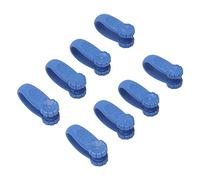AMONIDA Hand Acupressure Clip Set of 8, Effective Migraine Relief Tools for Headaches, Perfect for Office and Home Use, Durable Plastic Design (Blue)