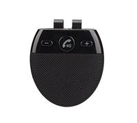 AMONIDA Handsfree Bluetooth Car Speakerphone, High Performance Bluetooth 5.0 with Auto Power On Off Omnidirectional Mic Digital Amplifier, Ideal for Multipoint Connection Voice Control