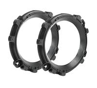 AMONIDA Headlight Mount Bracket, 7 in Headlight Bezel Mounting Ring Bracket Head Lamp Holder Retainer Replacement for TJ Model 1997-2006