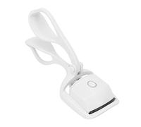 AMONIDA Heated Eyelash Curler with 2 Temperature Modes Long Lasting Curling for All Eye Shapes Made of ABS and Silicone 131.6 X 70.5 X 45.6mm (White)