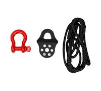 AMONIDA Heavy Duty Recovery Kit with Snatch Block 6 Ton