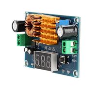 AMONIDA High Efficiency DC-DC Boost Module for Quick Voltage Adjustment, 4-35V to 5-45V Output for Electronic Projects, Compact Size 72 X 48 X 18mm,