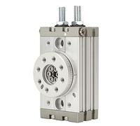 AMONIDA High Strength Pneumatic Cylinder Double Acting Adjustable 0 to 190 Degree for Industry Air Cylinder (MSQB-10A)