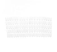 AMONIDA High Temperature Nichrome Mini U Hanger Hooks for Ceramic Jewelry Making, 100PCS Jewelry U Shape Hook for Necklace Pendant Craft for Artists