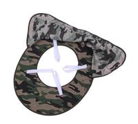 AMONIDA High Visibility Hard Hat Sun Shade Full Brim Cooling Visor for Outdoor Workers, Lightweight Breathable Accessory, Nylon, 1 Unit