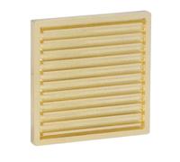 AMONIDA Ice Cube Maker Design Tray, Copper Press Craft Modern Ice Cube Stamp Tray for Cocktail Bartender Bar Party (A02)