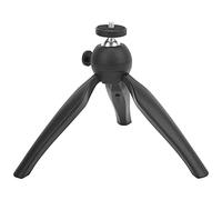 AMONIDA K3 Mini Tripod, Compact Desktop Tripod Stand for Live Streaming & Camera Recording, Suitable for Cellphones, Black, 7.5in