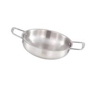 AMONIDA Korean Ramen Pot Compact Stainless Steel Fast Heating for Home Cooking Noodle and Soup 1 Piece (18cm/7.1in (Original Color))