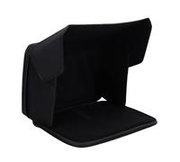 AMONIDA Laptop Sun Shade, Foldable Lightweight Polyester Privacy Screen Hood for 14.6x10.6in Laptops, Blocks Sunlight Reduces for Working Outside