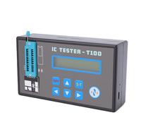 AMONIDA LED IC Tester, Multifunctional Transistor Diode Triode Chip Tester, Electrical Optical Mechanical Testing Device with Calibration, Ideal for Drive Modules & Electronic Components