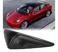 AMONIDA Left Side Repeater Camera Front Fender Camera Wing for Model Y 2017-2022 OE Fit Replacement Part 1125106-50-J 1125106-50-G ABS Material Direct Instal