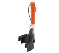 AMONIDA Long Handle Shoe Horn, Extendable Metal Rod Shoe Helper, Adjustable Length Tool with Heel Protection, Ideal for Seniors, Men, Women, Pregnant & Back Pain