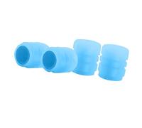 AMONIDA Luminous Tire Valve Cap Durable Fluorescent Design for Enhanced Visibility Night Riding for Cars Motorcycles 1 Unit (Blue)