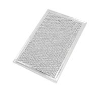 AMONIDA Microwave Grease Filter Replacement Compatible for WB06X10309 Aluminum Durable 7.64x5.12in for Home Cooking