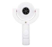 AMONIDA Mini Surveying Prism, Total Station Reflector Prism Survey Reflector with Base Mount, Survey for Construction Surveying Tunnels Mines (White)