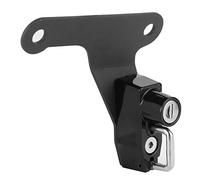 AMONIDA Motorcycle Anti-Theft Rust-Proof Helmet Lock Fit for Kawasaki ZX-10R 2016-2017 Wind-Proof Scratch- Durable for Easy Installation Black Aluminum Alloy with 2 Keys for Riders