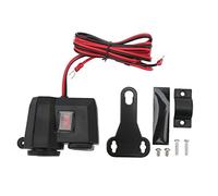AMONIDA Motorcycle Dual USB Charger Reliable 12V Socket for Bikes and Electric Vehicles ABS Plastic 1 Piece