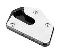 AMONIDA Motorcycle Kickstand Extension Pad Durable Aluminum Alloy Side Stand Enlarger Fit for V-Strom DL 650 2012-2019 Stabilizes on Soft Ground 1 Unit
