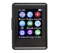 AMONIDA MP3 Player Bluetooth 5.0 Portable Music Player with 1.77 Inch Screen for Running Travel and Gym Black (With 64G Memory Card)
