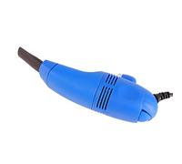 AMONIDA Multi-Function Mini Nail Dust Vacuum Cleaner for Nail Art, Desk Use, High Suction Power, ABS, 1 Piece (Blue)