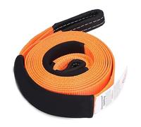 AMONIDA Off-Road Tow Rope 5m Heavy Duty Pulling Strap for Vehicle Recovery Thermoplastic Polyester (Orange)