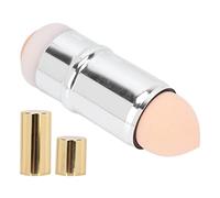 AMONIDA Oil Absorbing Face Roller Reusable Volcanic Oil Control Roller for Oily Skin Travel Size Golden