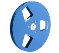 AMONIDA Open Reel Sound Tape Empty Reel Durable Aluminum Design for Tape Recorder Maintenance (Blue)