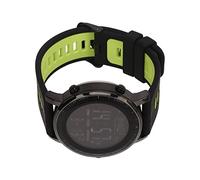 AMONIDA Outdoor Sports Watch, Height Gauge 10ATM Waterproof EL Backlight Digital Wrist Watch for Fishing Hiking (Black and Green)