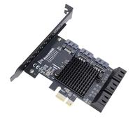 AMONIDA PCIE Serial ATA Expansion Card with 9 Ports for High Speed Data Transfer in 11 2003 Systems